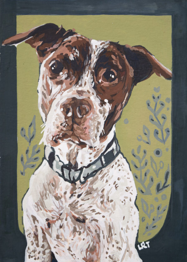 oakley dog pair duo kaitlyn lexrthomas lrtstudio gouache 2026