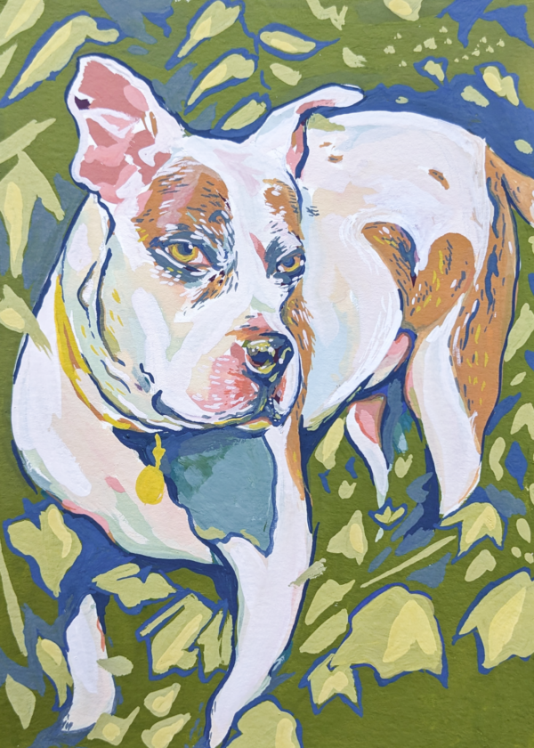 lexrthomas goauache pet portrait dog memorial breezy hannah sims
